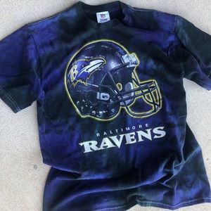 Baltimore Ravens tie dye tee